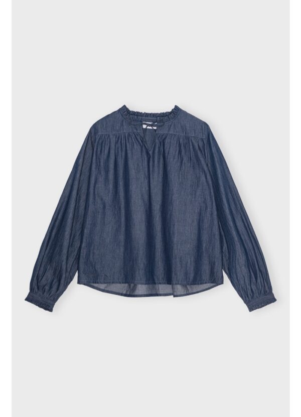 Care By Me | Skjorte "Joy" - Blue Denim