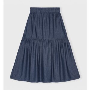 Care By Me | Nederdel “Joy” – Blue Denim