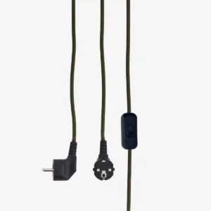 Madam Stoltz Lampe – Mørkegrøn (Bordlampe)