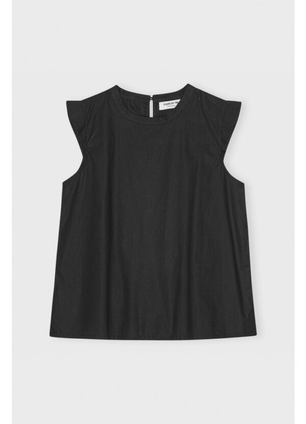 Care By Me | Leaf Top "Laura" - Black
