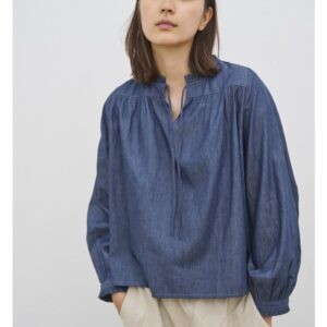 Care By Me | Skjorte “Joy” – Blue Denim