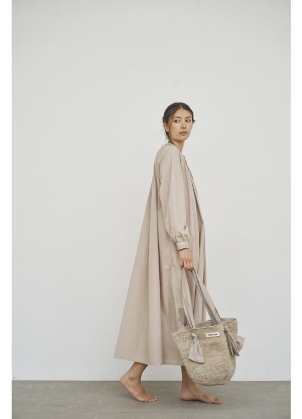 Care By Me | Art Dress "Laura" - Dusty Blue - Image 2