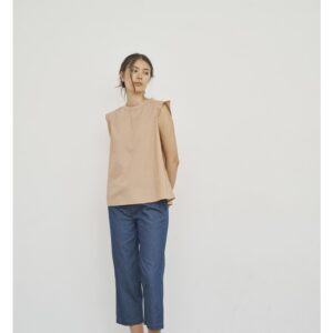 Care By Me | Capri Bukser “Joy” – Blue Denim