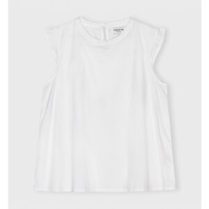 Care By Me | Leaf Top “Laura” – Pure White