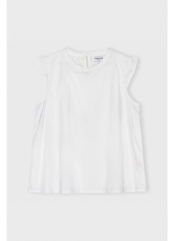 Care By Me | Leaf Top "Laura" - Pure White