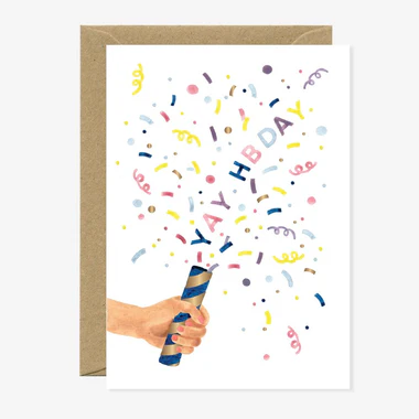 Anledningskort fra ATWS - Yay HBday