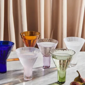 Cocktailglas fra Nynne Rosenvinge – Azure Mist