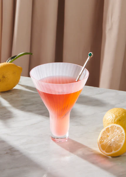 Cocktailglas fra Nynne Rosenvinge - Candy Floss Cocktailglas fra Nynne Rosenvinge - Candy Floss - Billede 2