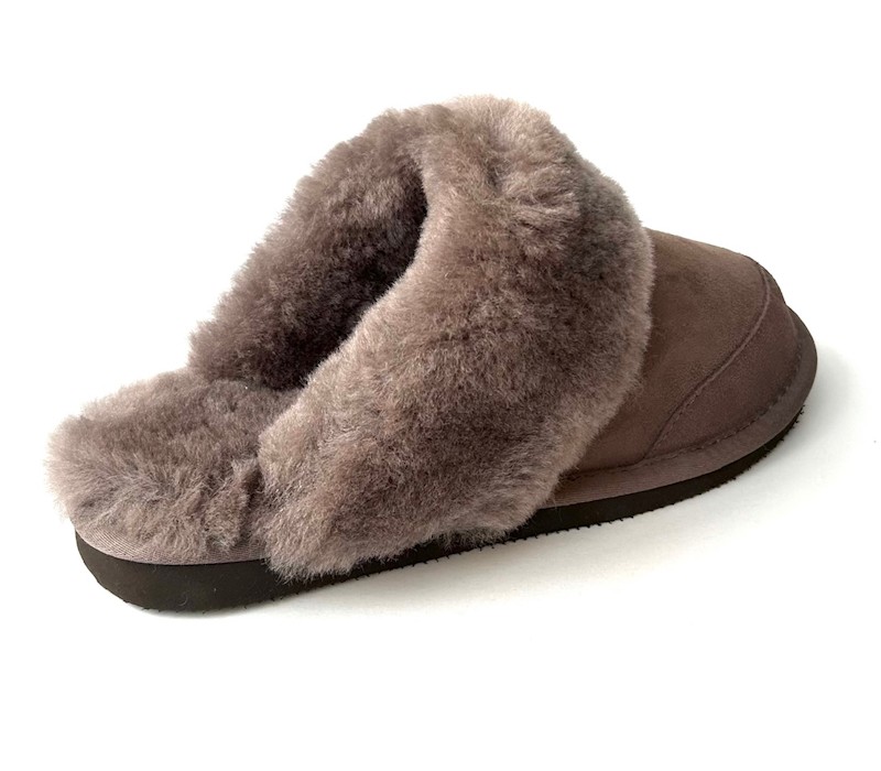 Slippers fra New Zealand Boots - Taupe - Billede 5