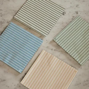 Serviet Dolly fra Broste Copenhagen – Soft Pink/Cinnamon Sand