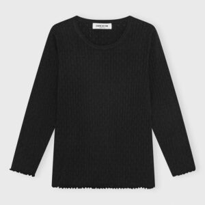 Care By Me | Langærmet T-Shirt “Clara” – Sort