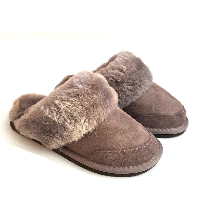 Slippers fra New Zealand Boots - Taupe - Billede 3