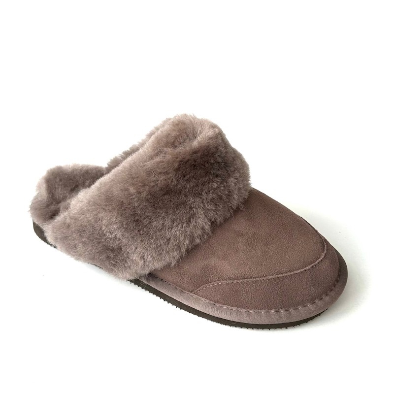 Slippers fra New Zealand Boots - Taupe - Billede 4