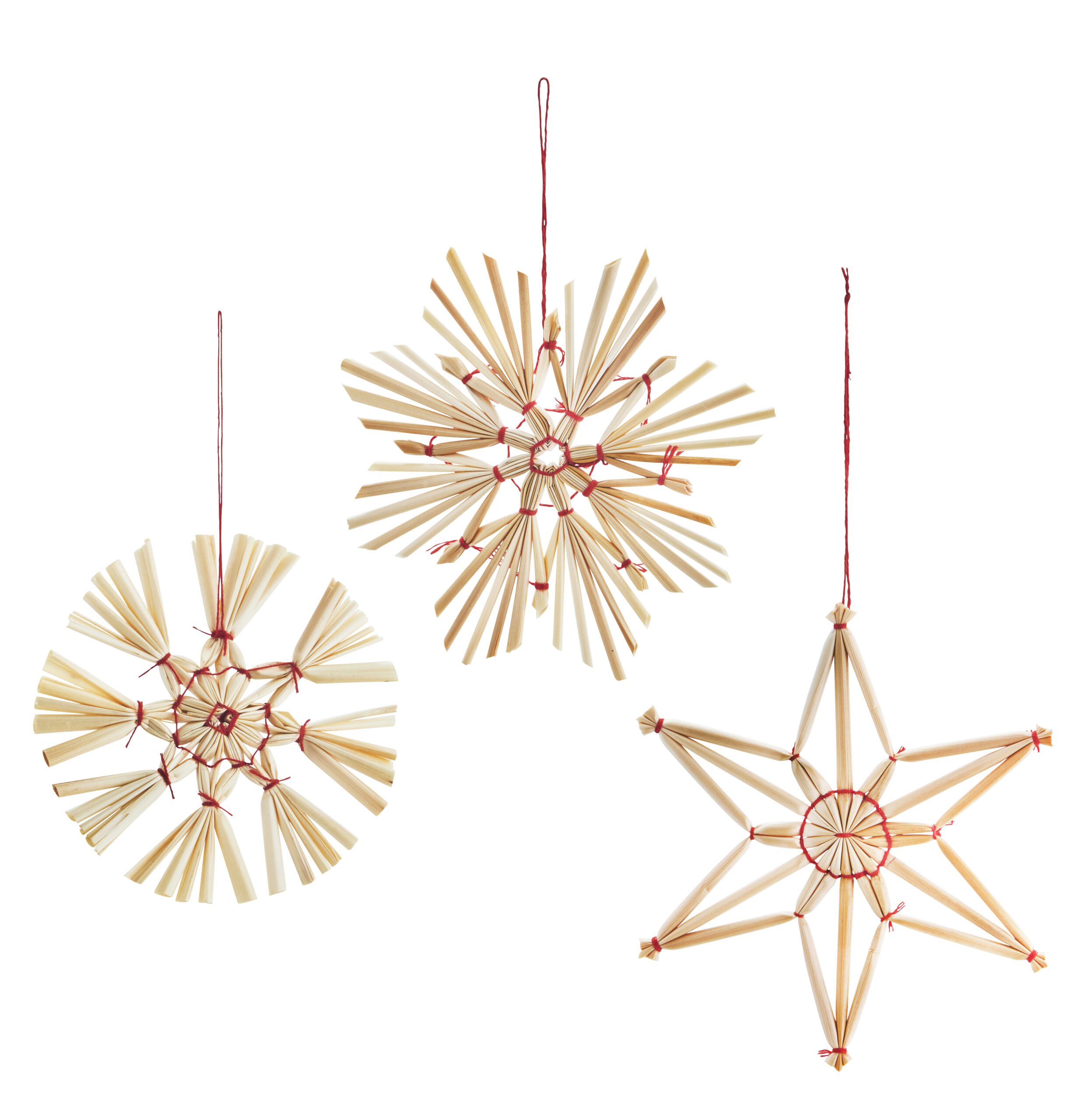 Julepynt fra Madam Stoltz (sæt med 3 stk.)