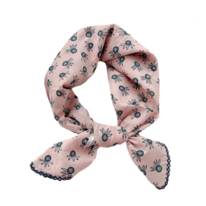 By Stær Tørklæde (rosa/blå)