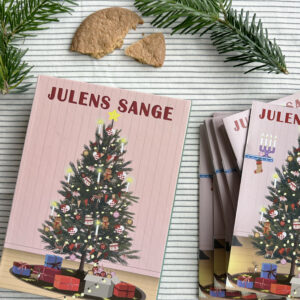 VisseVasse Æske m. Sanghæfter (julesange)