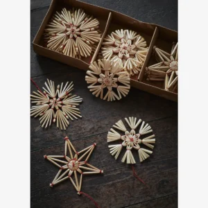 Julepynt fra Madam Stoltz (sæt med 3 stk.)