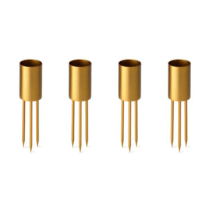 Lysesticks fra Ester og Erik (Medium guld) – 4 stk.
