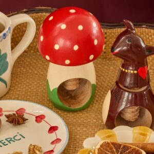 Julemand Keramik Lysestage| Rice