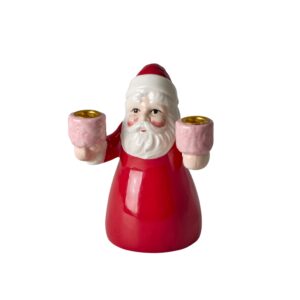 Julemand Keramik Lysestage| Rice