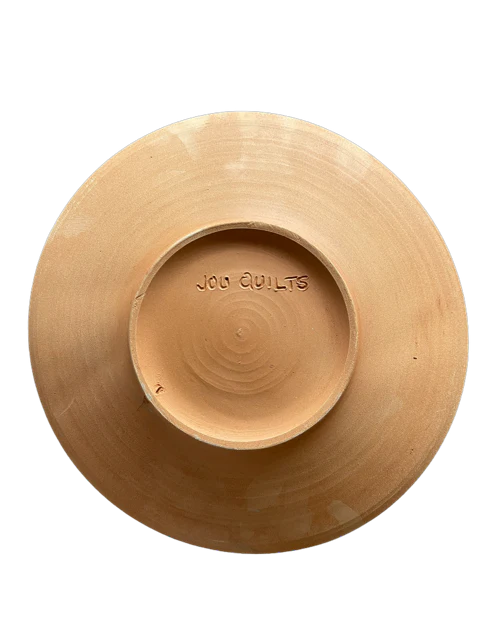 Håndmalet skål fra Jou Quilts (16-19ø) - Billede 3