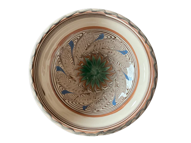 Håndmalet skål fra Jou Quilts (16-19ø)