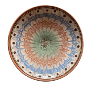 Håndmalet tallerken fra Jou Quilts (19-22ø) (Kopier)