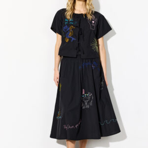 Nima Nederdel | HUNKØN – Sort