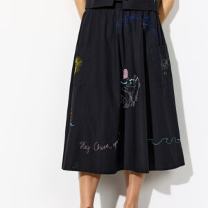 Nima Nederdel | HUNKØN – Sort