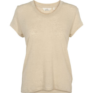 Ashly SS Tee | Basic Apparel – Sand