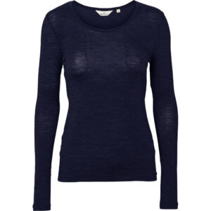 Rinja langærmet t-shirt | Basic Apparel – Sky Captain