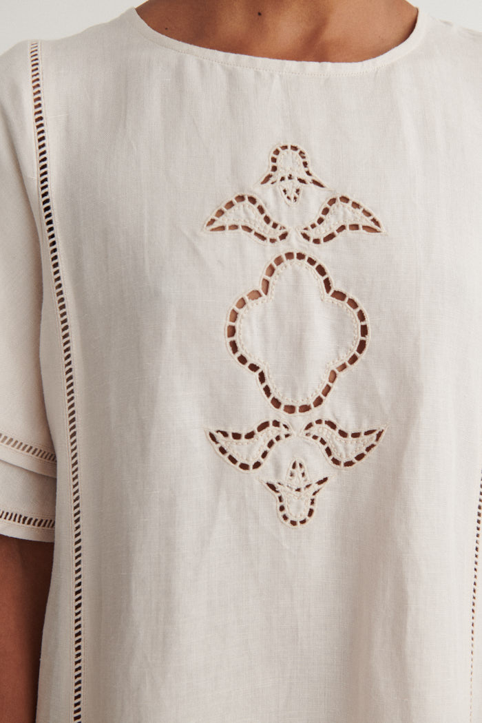 Arina Kjole | Basic Apparel - Moonbeam - Billede 5