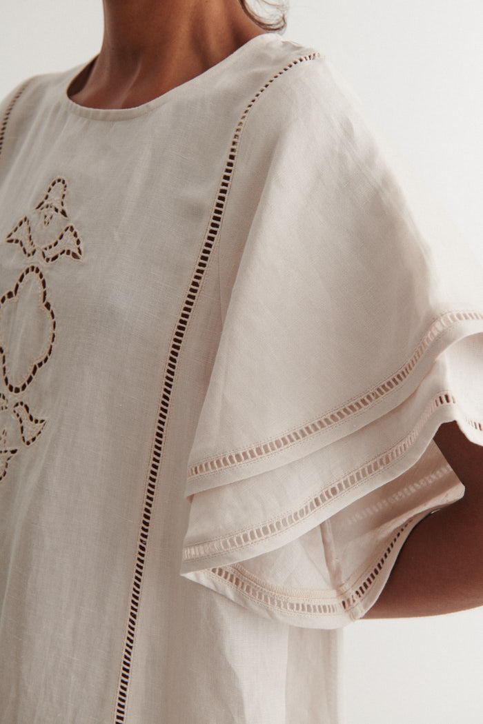 Arina Kjole | Basic Apparel - Moonbeam - Billede 6