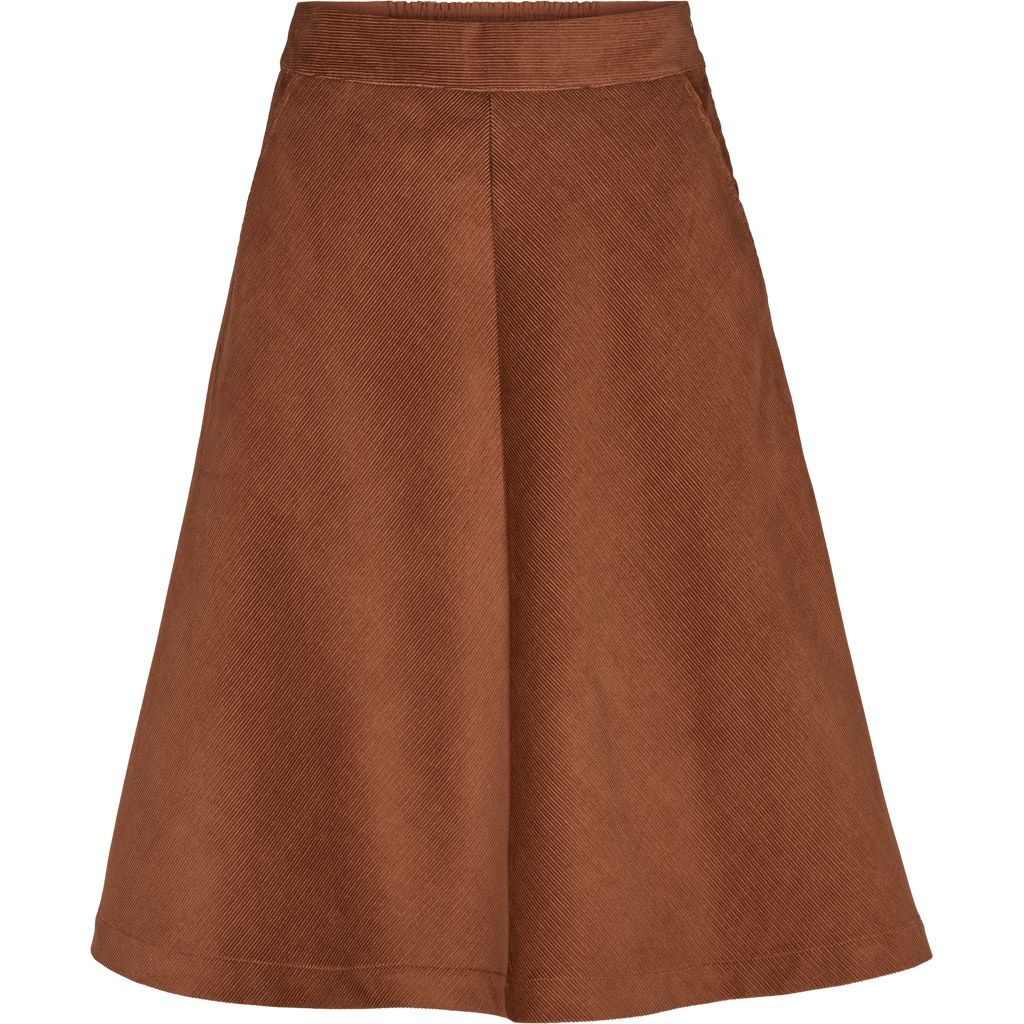 Millu Nederdel | Basic Apparel - Tortoise Shell BA578 02 Millu Skirt 902 Tortoise shell Extra 0