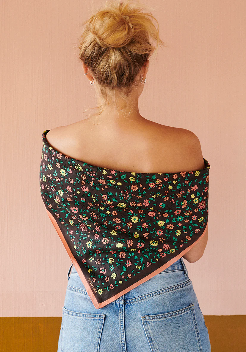 Habiba Bandana | Hilma - Coffee - Billede 4