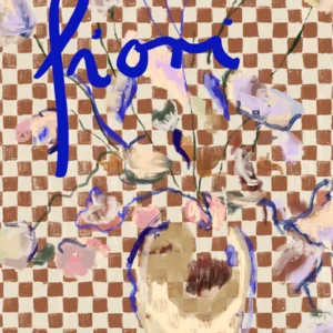 Fiori A Scacchi | Nynne Rosenvinge – 50 x 70 cm