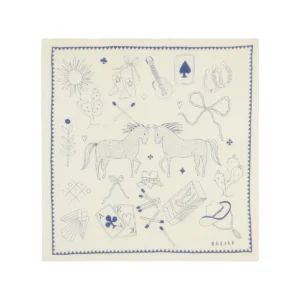 Habiba Bandana | Polly – Japan Blue