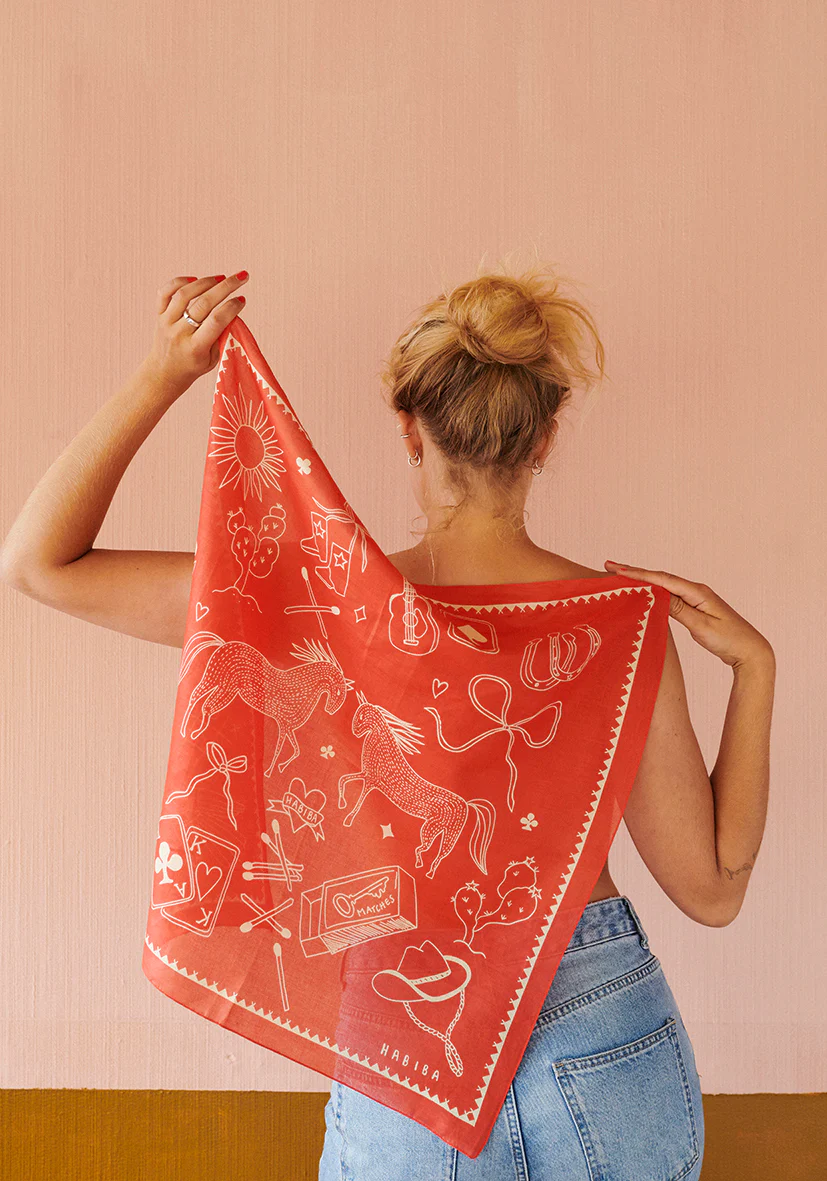 Habiba Bandana | Polly - Love - Billede 3