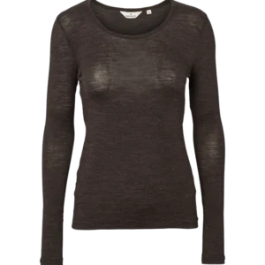 Rinja langærmet t-shirt | Basic Apparel – Chocolate Torte