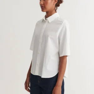 Silje Skjorte | Basic Apparel – Bright White