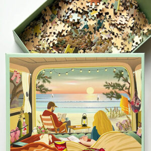 Puslespil | VISSEVASSE – Camper By the Ocean (1000 brikker)