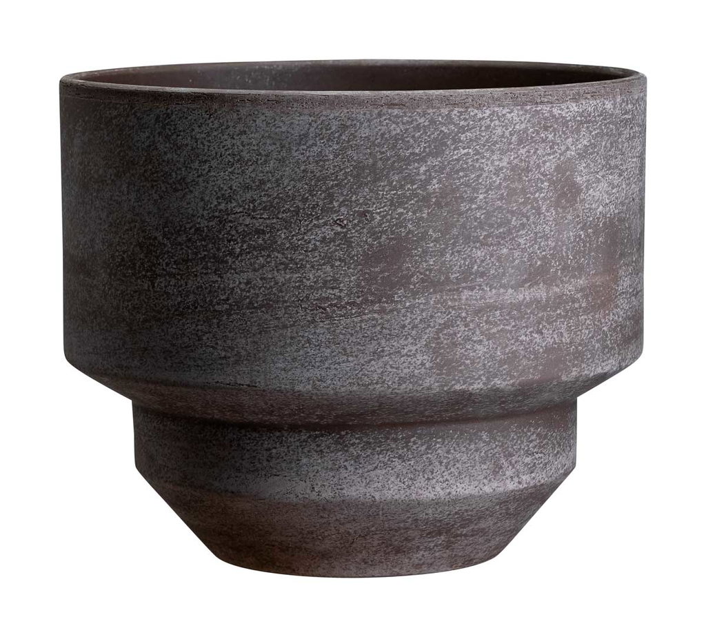 Hoff Potte | Bergs Potter - Rå Grå (lav model) Hoff Potte | Bergs Potter - Rå Grå (lav model)