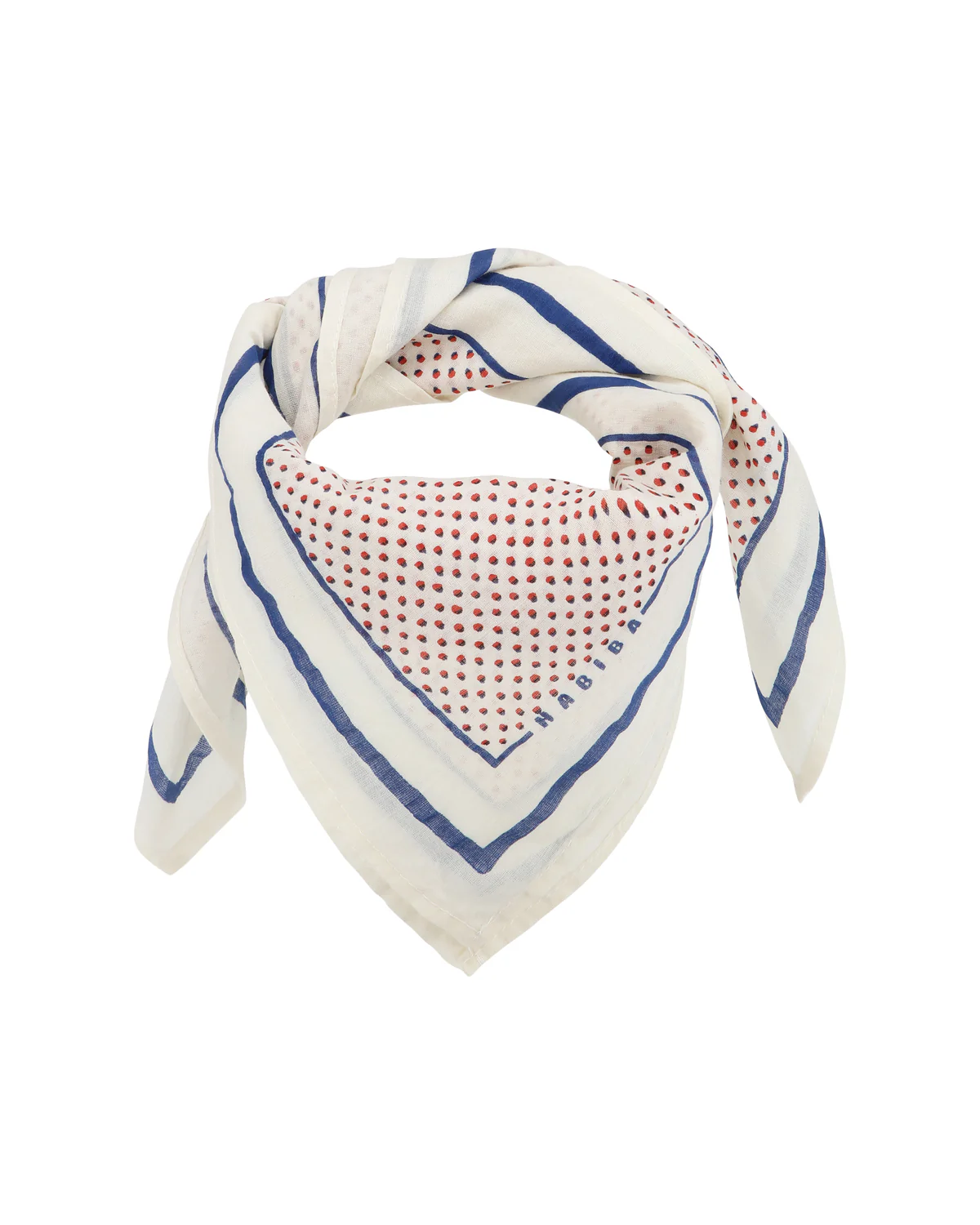Habiba Bandana | Dotty - Ivory DOTTY BANDANA Bandana BA216 IVORY