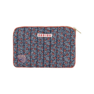 Campanula lille quiltet pung | Habiba – Indigo