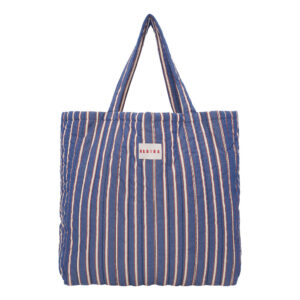 Marmi Quiltet Weekendtaske | Habiba – Japan Blue