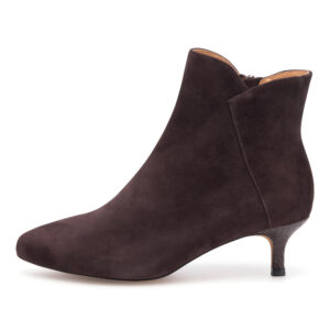 Ankelstøvle Saga Zip S | Woden – Chocolate