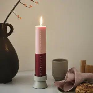 Eco Advent Calendar Candle by Broste Copenhagen – Pure Stearin (Kopier)