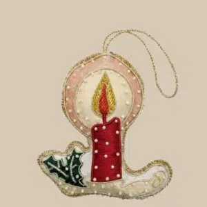 Julepynt fra Nynne Rosenvinge |  Candle Light – Red