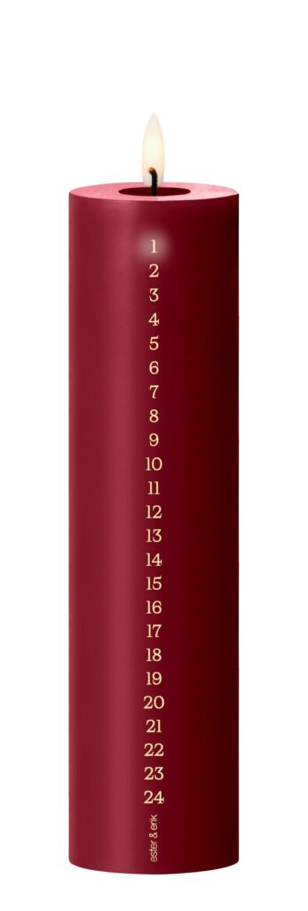 LED Kalenderys | Ester og Erik - Deep Wine L60245 44 2 347x1024 1