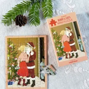 Minipuslespil | VISSEVASSE – Mummy & Santa